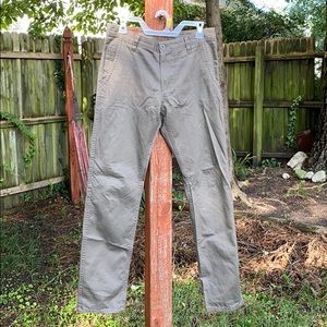 Mens Docker Khaki Pants